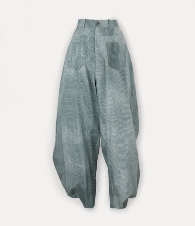 Vivienne Westwood Trousers and shorts | Women's Clothing | Vivienne Westwood - New Back Slit Trousers Teal