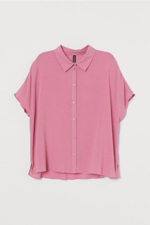 Dolman-sleeved Blouse - Pink - Ladies | H&M US
