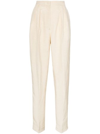 Golden Goose Brown Felicia high-waisted Trousers - Farfetch