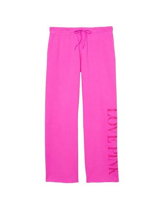Fleece Heritage Sweatpants - PINK - pink