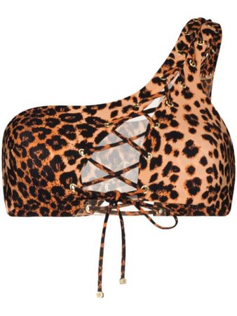 Shop Agent Provocateur leopard print bikini bottoms with Express Delivery - Farfetch