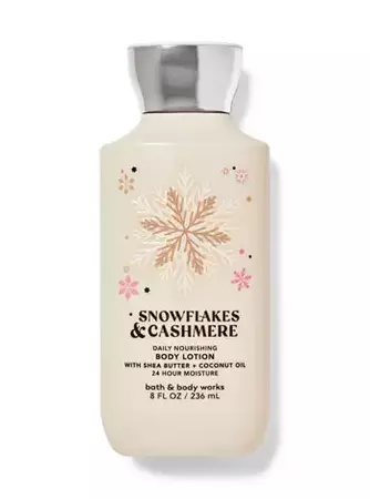 Snowflakes & Cashmere Daily Nourishing Body Lotion | Bath & Body Works
