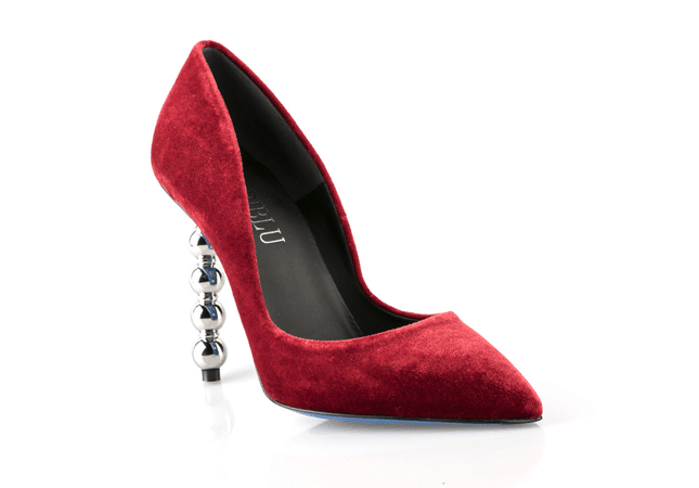 6456 Loriblu Shoes / Red | Italian Designer Shoes | Rina's Store