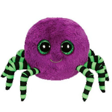 Amazon.com: Ty Beanie Boos Crawly - Halloween Spider Purple: Toys & Games