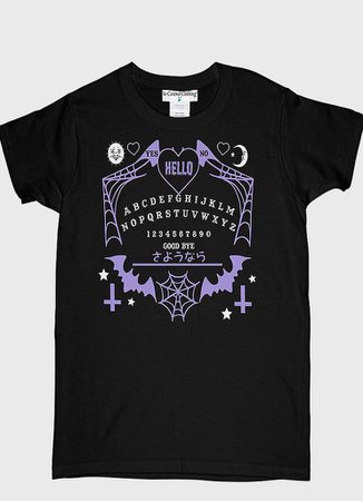 Ouija Pastel Goth T-Shirt – In Control Clothing