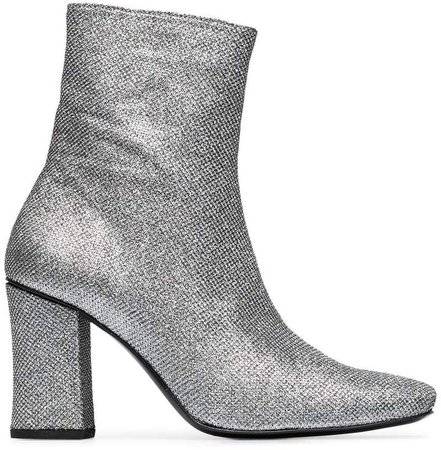 Dorateymur Silver Glitter sybil 90 boots