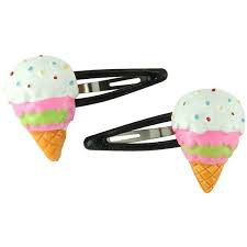 ice cream hair clip - Google Search