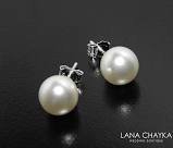 prom pearl earrings - Google Search