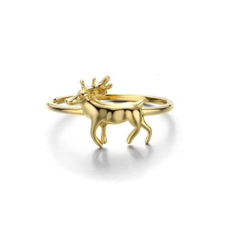Azura Jewelry Santa Claus’s Magical Reindeer Ring