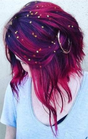 Purple Ombré Hair