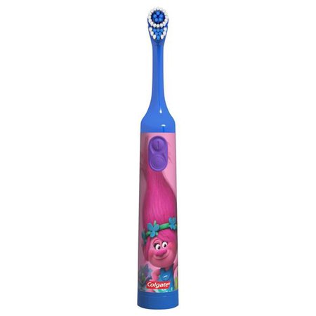 Colgate Kids Battery Toothbrush - Extra Soft - Trolls - 1ct : Target