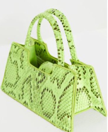 like green plt bag