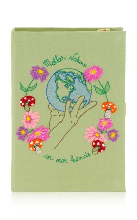 Olympia Le-Tan Mother Nature Book Clutch