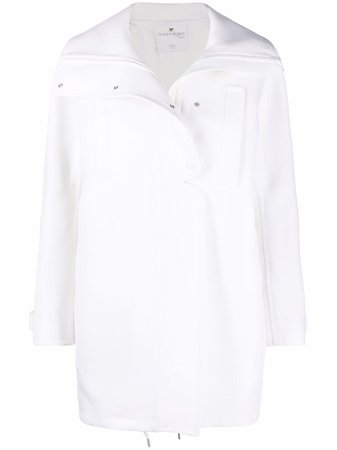 Courrèges concealed-fastening Short Coat - Farfetch