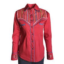 women’s red western shirt - Google Search
