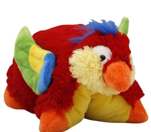 Parrot pillow pet