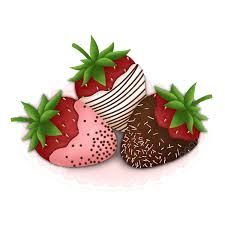 chocolate covered strawberry clip art - Google Search