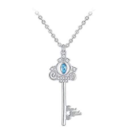 Cinderella Crystal Key Necklace | shopDisney