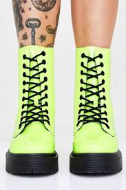 neon green boots - Google Search