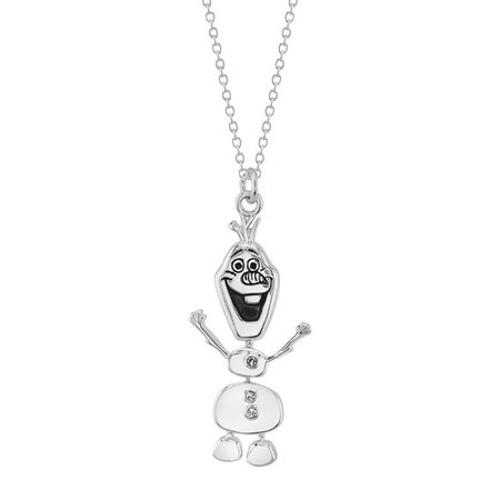 Disney's Frozen 2 Olaf Crystal Pendant Necklace