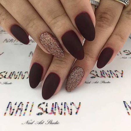 10 Chic Burgundy Nails You’ll Fall in Love With - crazyforus