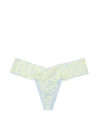 Floral Lace Thong Panty - Panties - Victoria's Secret