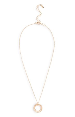 Circle Pendant Necklace | Necklace | Jewellery | Womens | Categories | Primark UK