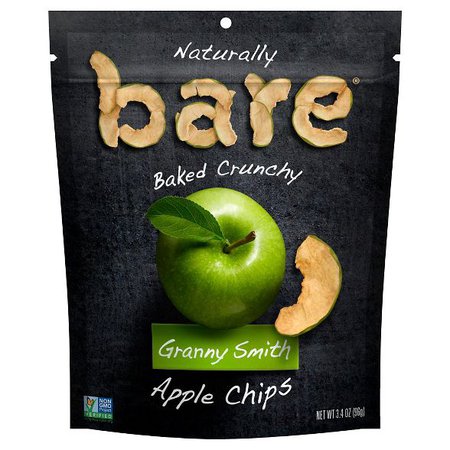 Bare Baked Crunchy Granny Smith Apple Chips - 3.4oz : Target