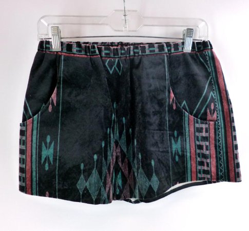 Short Shorts Hot Pants Vintage 1980s Southwestern Tribal | Etsy