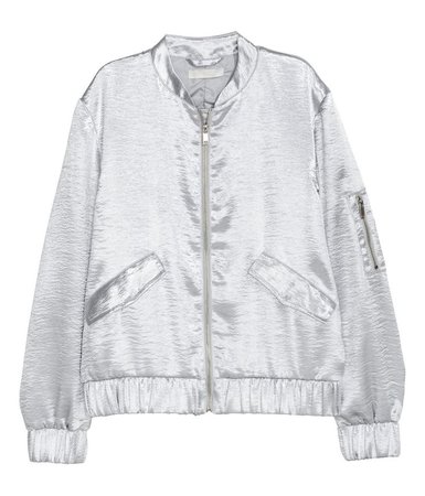 H&M silver jacket