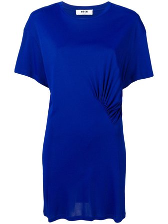 MSGM blue fitted dress $198 - Buy Online - Mobile Friendly, Fast Delivery, Price