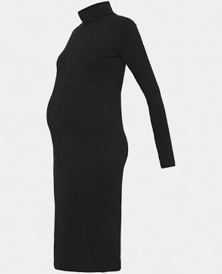 black maternity dress