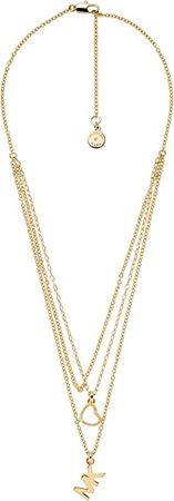 Amazon.com: Michael Kors Rose Gold Modern Brilliance Lobster Clasp Pendant Necklace : Clothing, Shoes & Jewelry