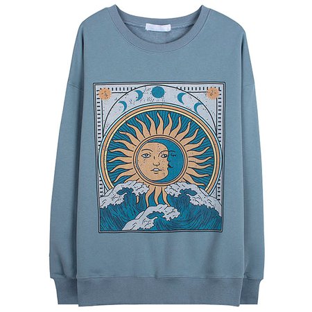 Balance of Sun & Moon Sweatshirt - Boogzel Apparel