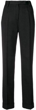 Pre-Owned high rise tailored trousers