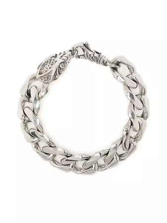 Emanuele Bicocchi Serpent Sterling Silver Bracelet - Farfetch