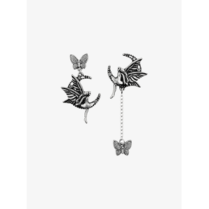Fairy Butterfly Mismatch Earrings