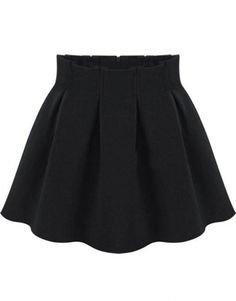 (17) Pinterest - Cute fall/winter skirt! New In High Waist Solid Woolen Pleated Skirts | clothes
