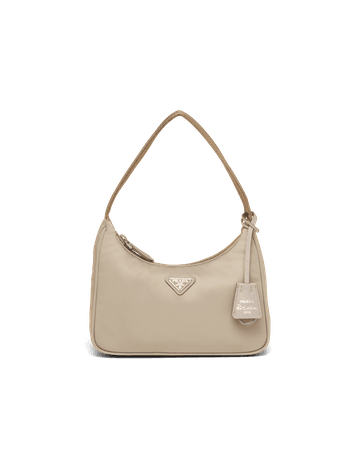 Desert Beige Re-Nylon Re-Edition 2000 mini-bag | Prada