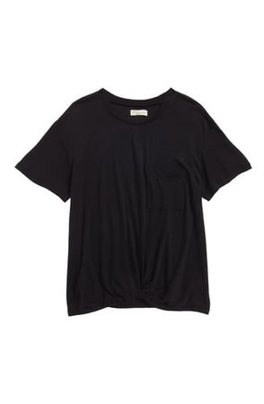 Tucker + Tate Knot Front Tee (Big Girls) | Nordstrom