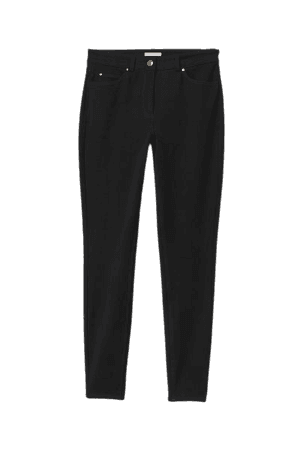Super Slim-fit Pants Black