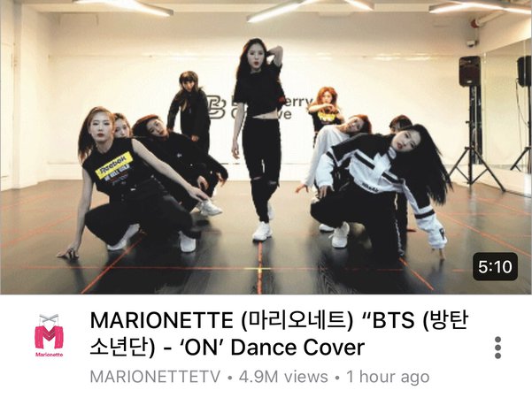 MARIONETTE DANCE COVER