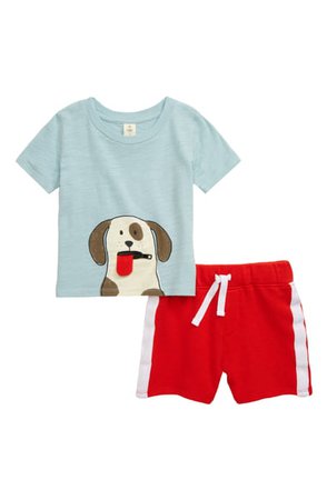 Tucker + Tate Graphic Tee & Shorts Set (Baby) | Nordstrom