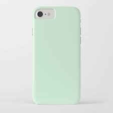 pastel green phone