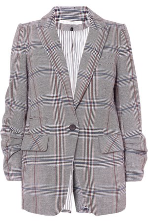 Veronica Beard | Elektra Prince of Wales checked cotton-blend blazer | NET-A-PORTER.COM
