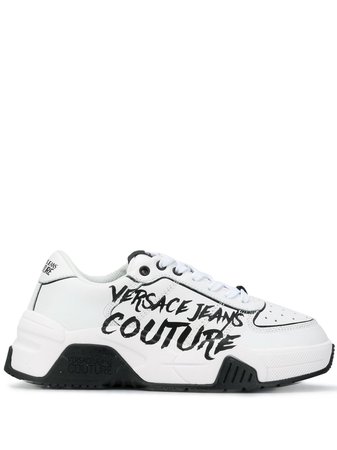 Versace Jeans Couture logo-print low-top Sneakers - Farfetch