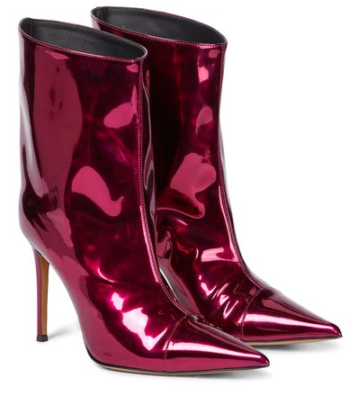 Alexandre Vauthier - Raquel 105 patent leather ankle boots | Mytheresa
