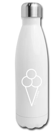 ShopLook White Water Bottle