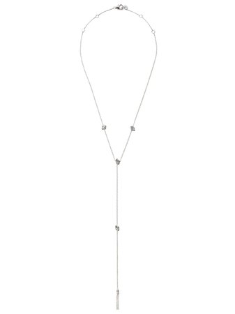 Alinka 18Kt White Gold Neva Diamond Necklace N1518WWD Silver | Farfetch