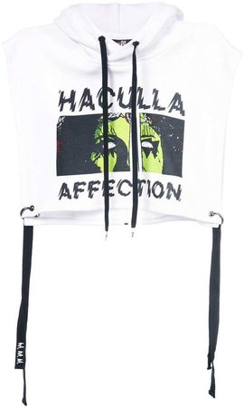 Haculla affection crop top hoodie